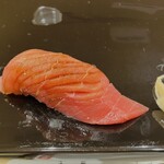 北新地 鮨 聚楽 - 大分本マグロ中トロ✨️