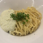 左とう - ホタテ青唐辛子の和え玉 400円