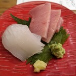 割烹 市川 - 中トロと烏賊