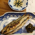 割烹 市川 - 琵琶湖のもろこ