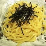 珠玉の蔵 - 常陸牛の地粉極太つけ麺　奥久慈温泉卵添え