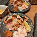 もりもり寿し - 香箱ガニ