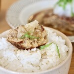 ふんわり茶房 - ご飯大盛りサービス
