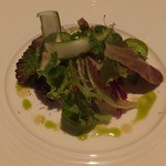 ロワゾー・パー・マツナガ - 2014/05　前菜はマツカワです。