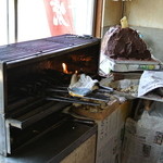 林たい焼き店・1枚ずつ焼成(2014.02)