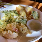 そば処 倉乃  - コスパの良い季節の野菜天