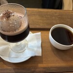 香豆珈琲 - お姉様、珈琲ゼリー（カカオマロン）700円 ハウスブレンド（noco）700円！