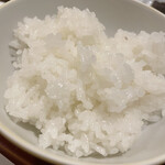 大國屋鰻兵衞 - 茶碗に盛った白米