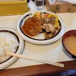 洋庖丁 大山店 - ｢皿盛合せ｣全景