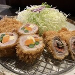 本気豚食 - ミックスカツＢ定食