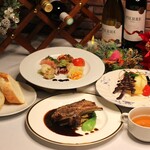 一里野温泉ケリエ山荘 - 料理写真:12/14(土)から12/25(水)の12日間限定Xmasプラン