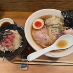 Homemade Ramen 麦苗 - 醤油に魚飯