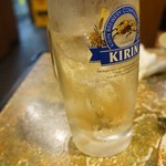 (13.10.20)サワー系は量は多いですが味は薄いです。