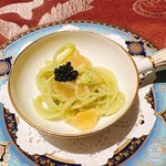 La maison du caviar 17℃ - 瀬戸内キャビアとワサビのカッペリーニ