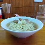 274846623 - 肉そば大盛り