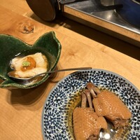 とり田 博多本店 - ウニ湯葉