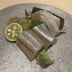 銀兆 - 昆布〆三種