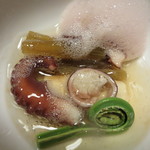 たか田八祥 - 泡と混ぜて・・・