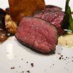 銀座 鮨 桃の木 - 蝦夷鹿 