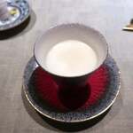 銀座 鮨 桃の木 - 杏仁豆腐