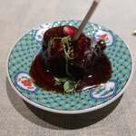 銀座 鮨 桃の木 - 黒酢豚