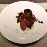 銀座 鮨 桃の木 - 蝦夷鹿 