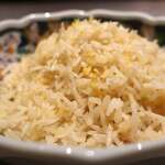 銀座 鮨 桃の木 - 干貝柱とインド米の炒飯