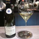 銀座 鮨 桃の木 - シモネ・フェブル・シャブリ・プルミエ・クリュ・モンマン