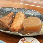 大八 - 厚揚げ、ごぼてん、大根