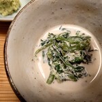 あさば - クレソンの胡麻和え