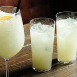 新宿オイスターバー ワーフ - レモンサワー