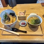 丼と飩 - 料理写真: