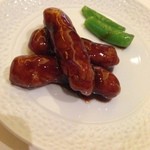 倶楽湾 - ディナーコース：一番安いコースでもこの内容です。