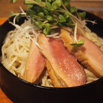 石臼挽手打 そばの音 - そばの音 三宝（鴨ロース）