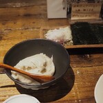 石臼挽手打 そばの音 - そばがき