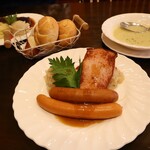 キッツビュール - ◉ソーセージランチ／2,178円税込