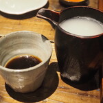 石臼挽手打 そばの音 - 蕎麦湯