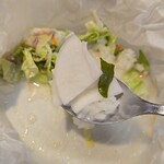 キッチン ブルー グローブ - お新香ご飯