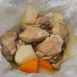 キッチン ブルー グローブ - チキンは５個、タップリなアレンテージョ・ソース