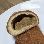 パリジャン - カレーパン　断面