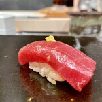 鮨 飛鳥 - 赤身の漬け