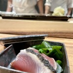 鮨 飛鳥 - カツオの燻製のお刺身