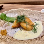 鮨 飛鳥 - サワラのフライ