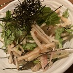 居酒屋 あん葉 - ミョウガと大根サラダ