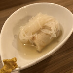 居酒屋 あん葉 - お通しのおでん