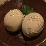 居酒屋 あん葉 - とろ〜り半熟煮玉子❣️
