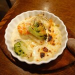 釜めし菜時記 さき亭 - コースのシーフードグラタン