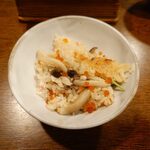 釜めし菜時記 さき亭 - おこげが良い感じ