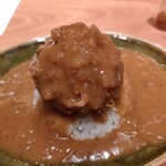 京町堀 なかむら - ミンチカツカレー