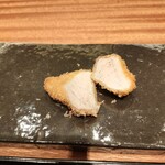 京町堀 なかむら - あわ雪ポーク、しんたま